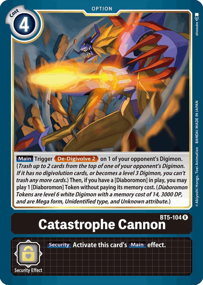 Catastrophe Cannon - Battle of Omni (BT-05)
