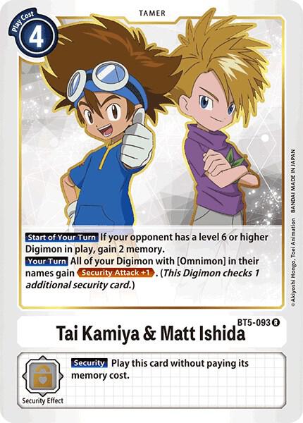 Tai Kamiya & Matt Ishida - Battle of Omni (BT-05)