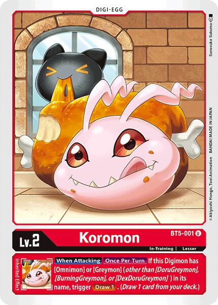 Koromon - Battle of Omni (BT-05)
