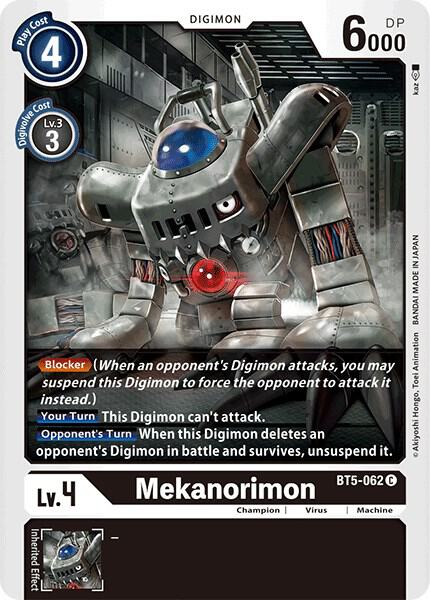 Mekanorimon - Battle of Omni (BT-05)