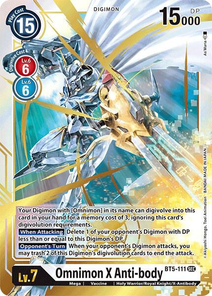 Omnimon X Anti-body - Battle of Omni (BT-05)