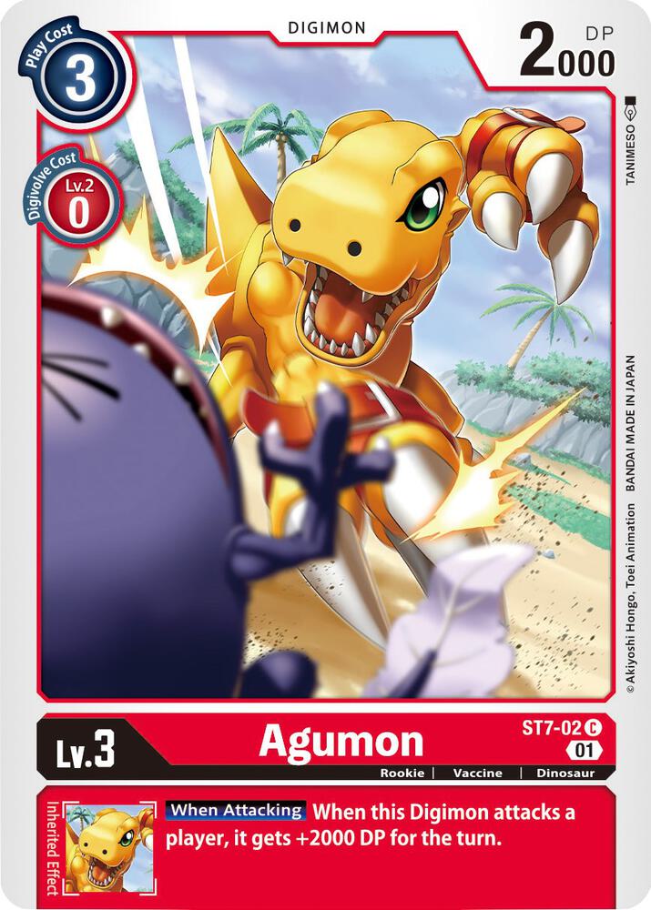 Agumon - Starter Deck 07: Gallantmon (ST-7)