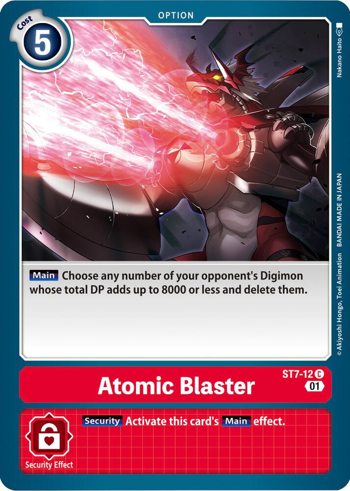 Atomic Blaster - Starter Deck 07: Gallantmon (ST-7)