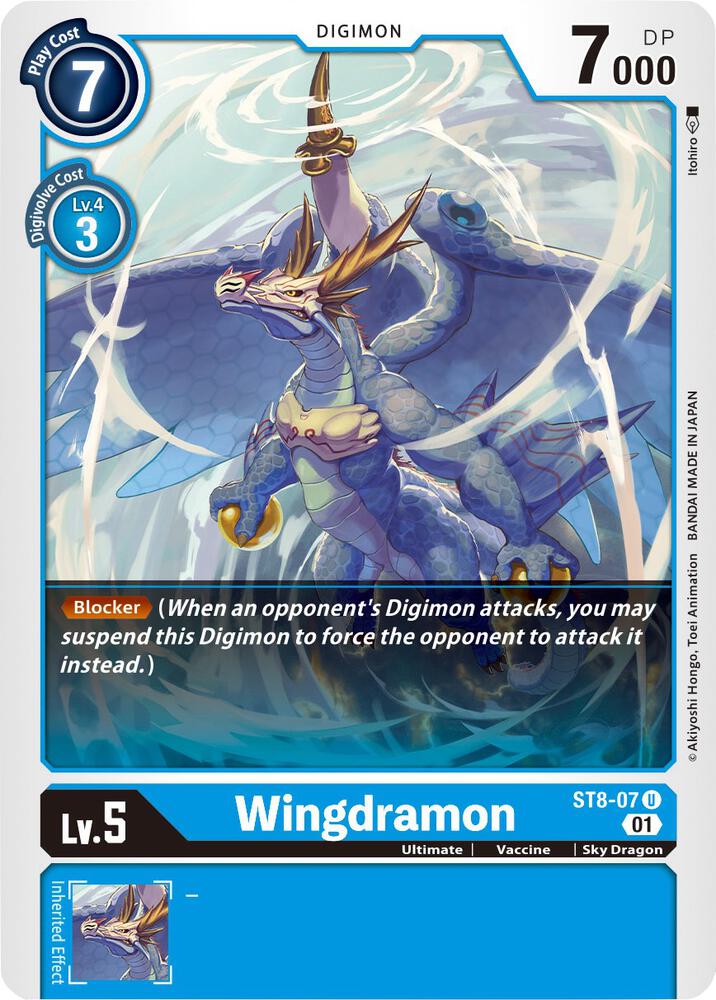 Wingdramon - Starter Deck 08: Ulforce Veedramon (ST-8)