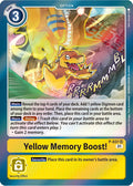 Yellow Memory Boost! - Digimon Promotion Cards (D-PR)