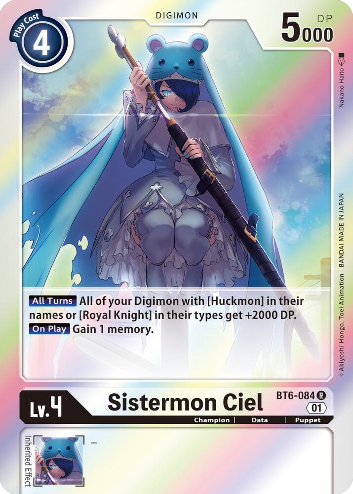 Sistermon Ciel - Double Diamond (BT-06)