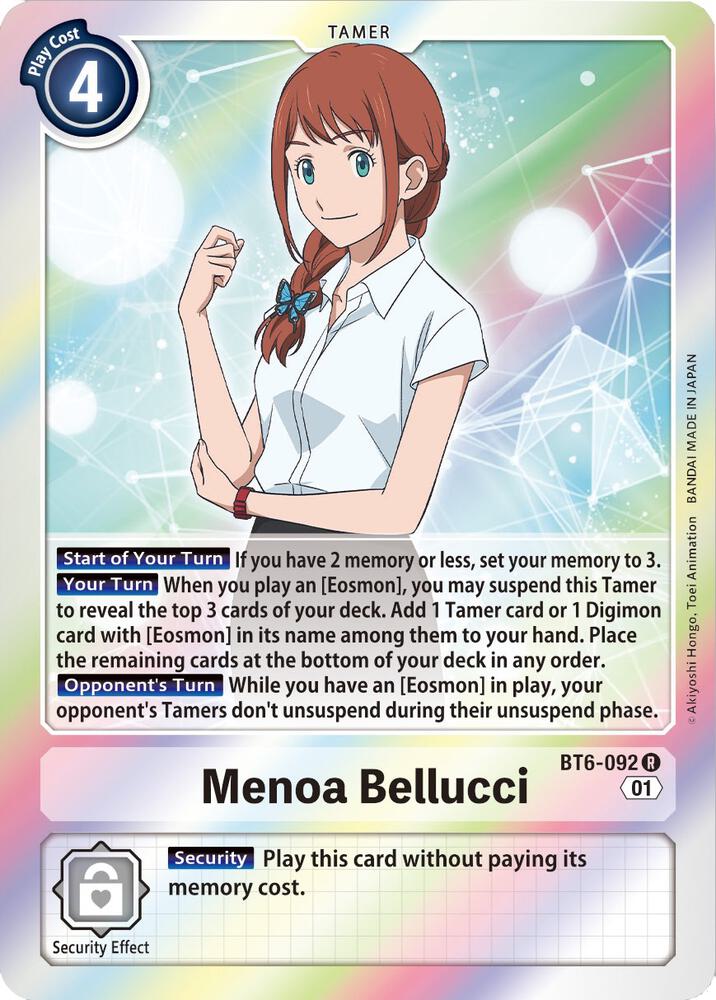 Menoa Bellucci - Double Diamond (BT-06)
