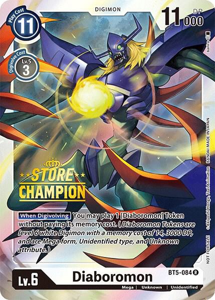 Diaboromon - BT5-084 (Store Champion) - Battle of Omni (BT-05)
