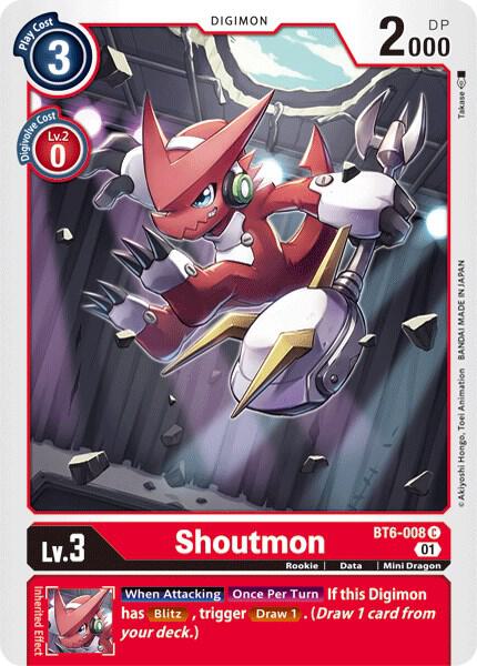 Shoutmon - Double Diamond (BT-06)