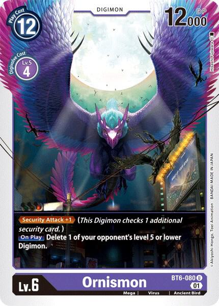 Ornismon - Double Diamond (BT-06)