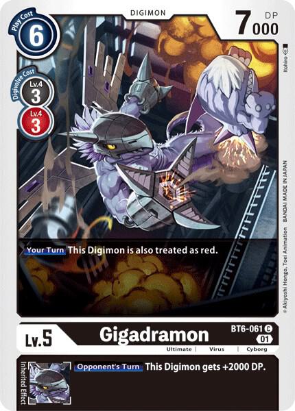 Gigadramon - Double Diamond (BT06)