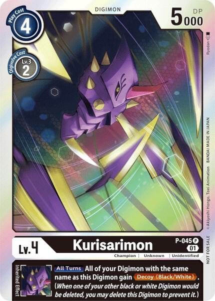 Kurisarimon - Digimon Promotion Cards (D-PR)