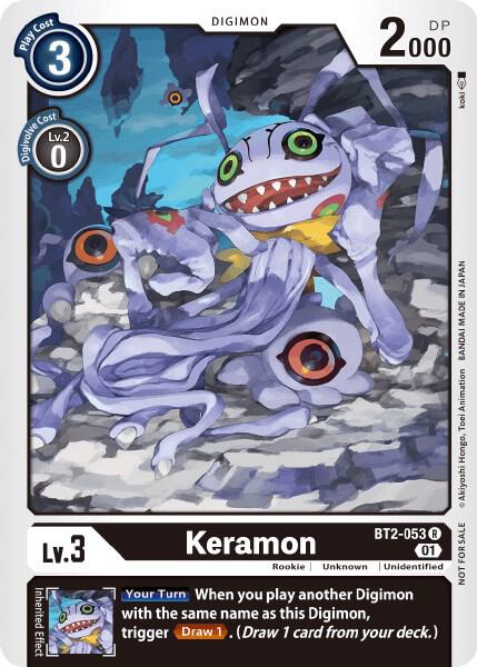Keramon - BT2-053 (Tamer Party Vol. 3 Promo) - Release Special Booster 1.0 (BT01-03A)