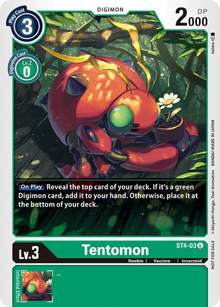 Tentomon (Official Tournament Pack Vol.3) - Starter Deck 04: Giga Green (ST-4)