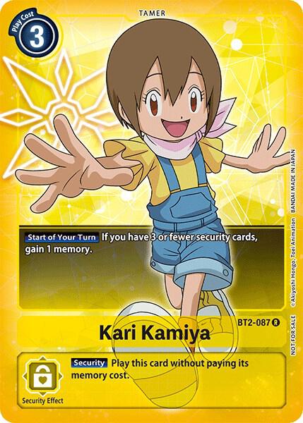 Kari Kamiya (Official Tournament Pack Vol.3) - Release Special Booster 1.0 (BT01-03A)