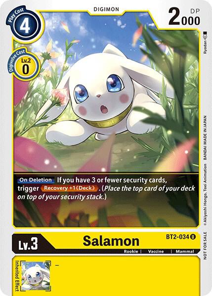 Salamon - BT2-034 (Official Tournament Pack Vol.3) - Release Special Booster 1.0 (BT01-03A)