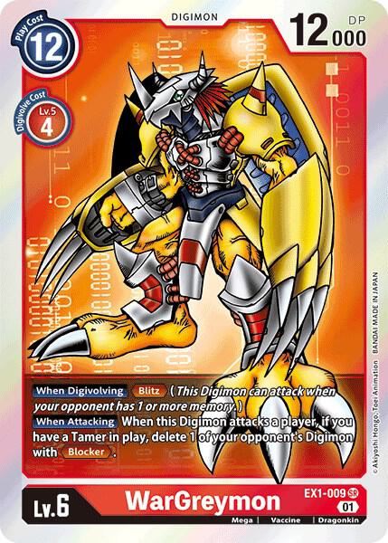 WarGreymon - Classic Collection (EX-01)