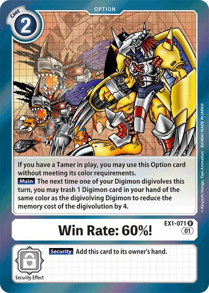 Win Rate: 60%! - Classic Collection (EX-01)