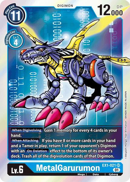 MetalGarurumon - Classic Collection (EX-01)