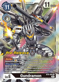 Gundramon - Double Diamond Pre-Release Cards (BT-06_PR)
