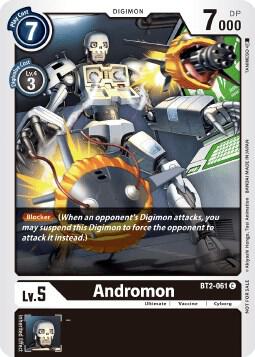 Andromon (Double Diamond Pre-Release) - Release Special Booster 1.0 (BT01-03A)