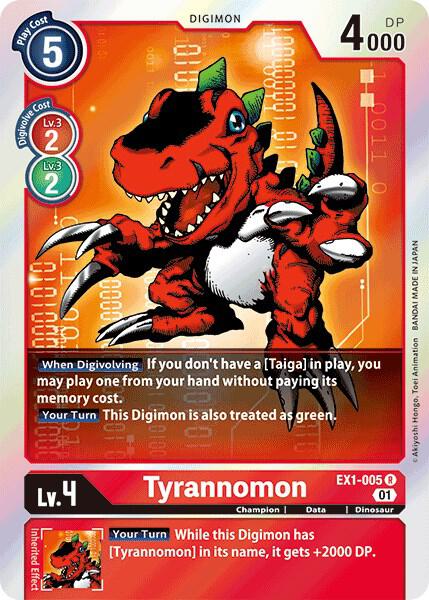 Tyrannomon - Classic Collection (EX-01)