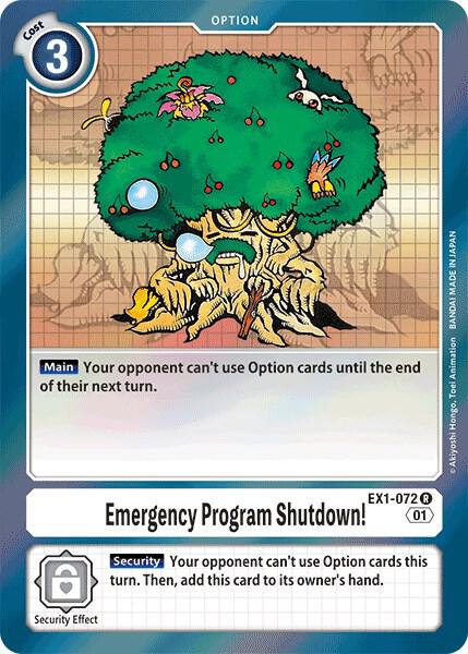 Emergency Program Shutdown! - Classic Collection (EX-01)