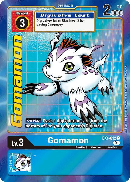 Gomamon (Alternate Art) - Classic Collection (EX-01)