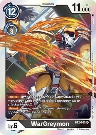 WarGreymon - BT2-065 (Classic Collection) - Release Special Booster 1.0 (BT01-03A)