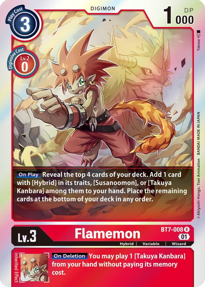 Flamemon - Next Adventure (BT-07)