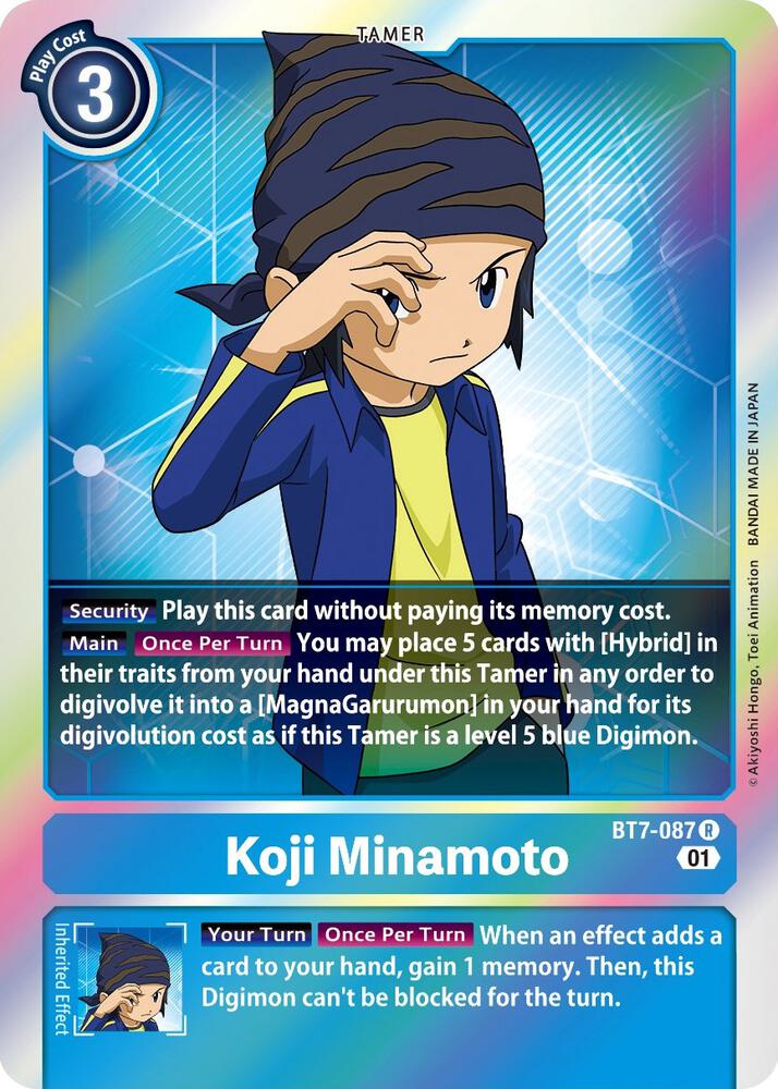 Koji Minamoto - Next Adventure (BT-07)