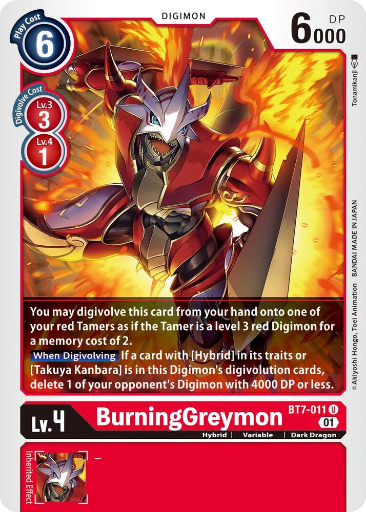 BurningGreymon - Next Adventure (BT07)