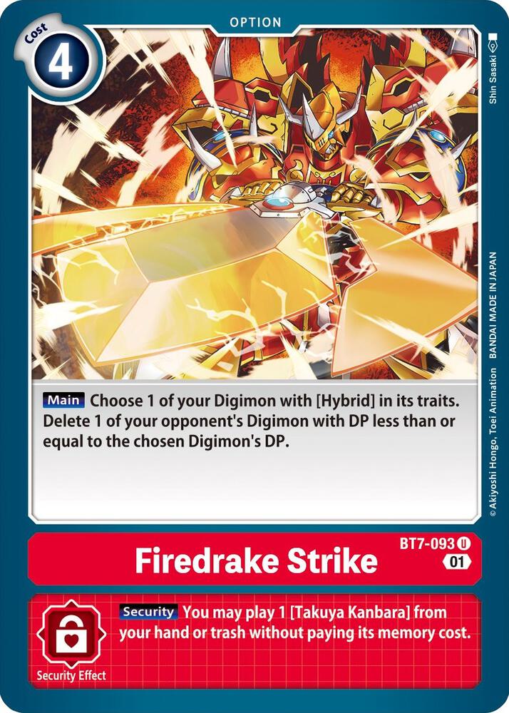 Firedrake Strike - Next Adventure (BT-07)