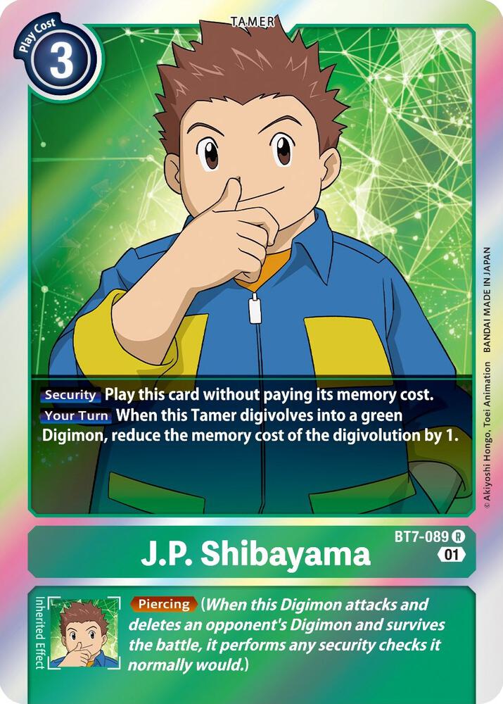 J.P. Shibayama - Next Adventure (BT-07)