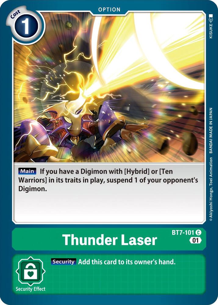 Thunder Laser - Next Adventure (BT07)