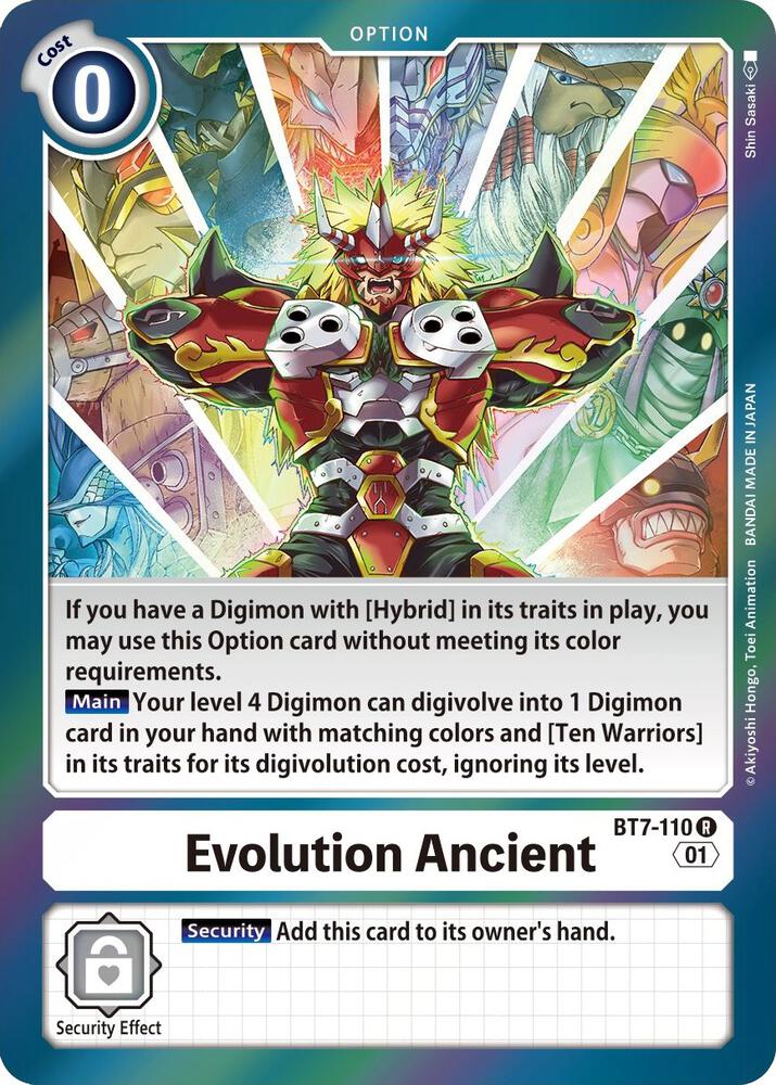 Evolution Ancient - Next Adventure (BT-07)