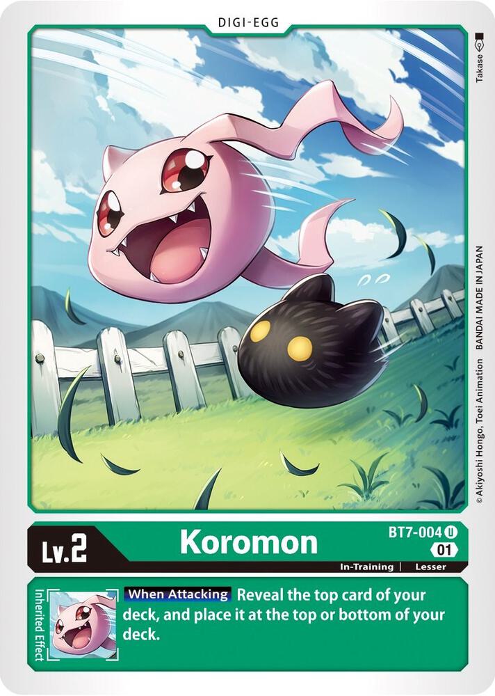 Koromon - Next Adventure (BT-07)