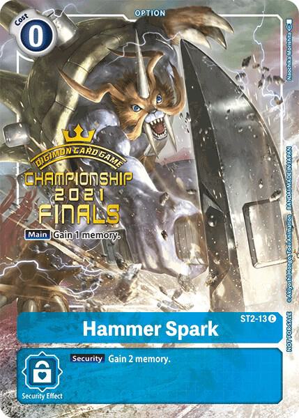 Hammer Spark (2021 Championship Finals Tamer's Evolution Pack) - Starter Deck 02: Cocytus Blue (ST-2)