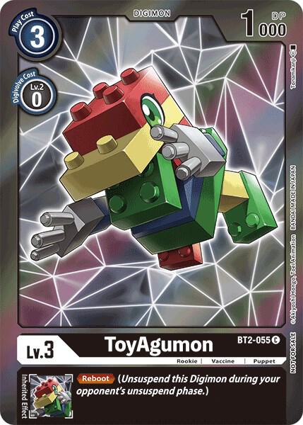 ToyAgumon (Event Pack 2) - Release Special Booster 1.0 (BT01-03A)