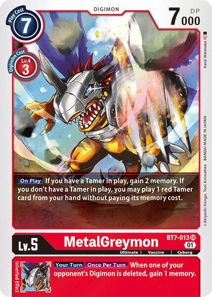 MetalGreymon - Next Adventure (BT-07)