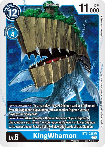 KingWhamon - Next Adventure (BT-07)