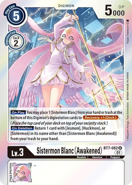 Sistermon Blanc (Awakened) - Next Adventure (BT-07)