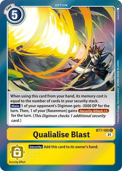 Qualialise Blast - Next Adventure (BT-07)