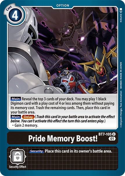 Pride Memory Boost! - Next Adventure (BT-07)