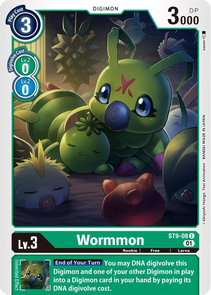 Wormmon - Starter Deck 09: Ultimate Ancient Dragon (ST-9)