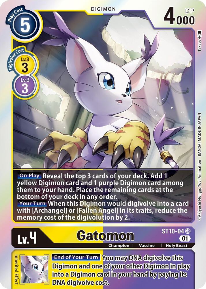 Gatomon - Starter Deck 10: Parallel World Tactician (ST-10)