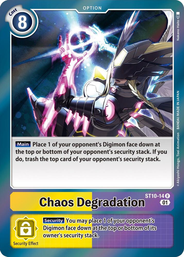 Chaos Degradation - Starter Deck 10: Parallel World Tactician (ST-10)