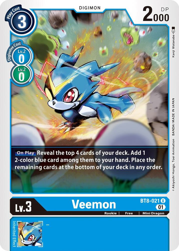Veemon - New Awakening (BT-08)