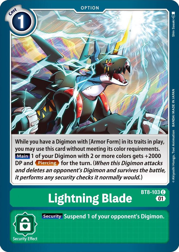 Lightning Blade - New Awakening (BT-08)
