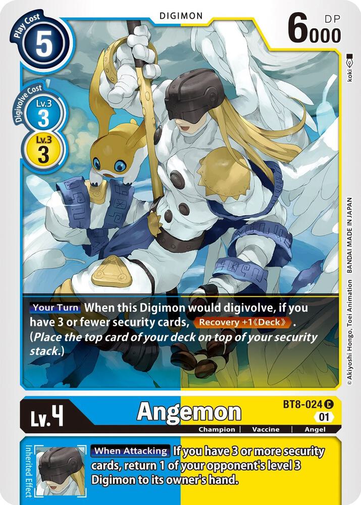 Angemon - New Awakening (BT-08)
